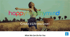 Desktop Screenshot of happyhealthymind.com